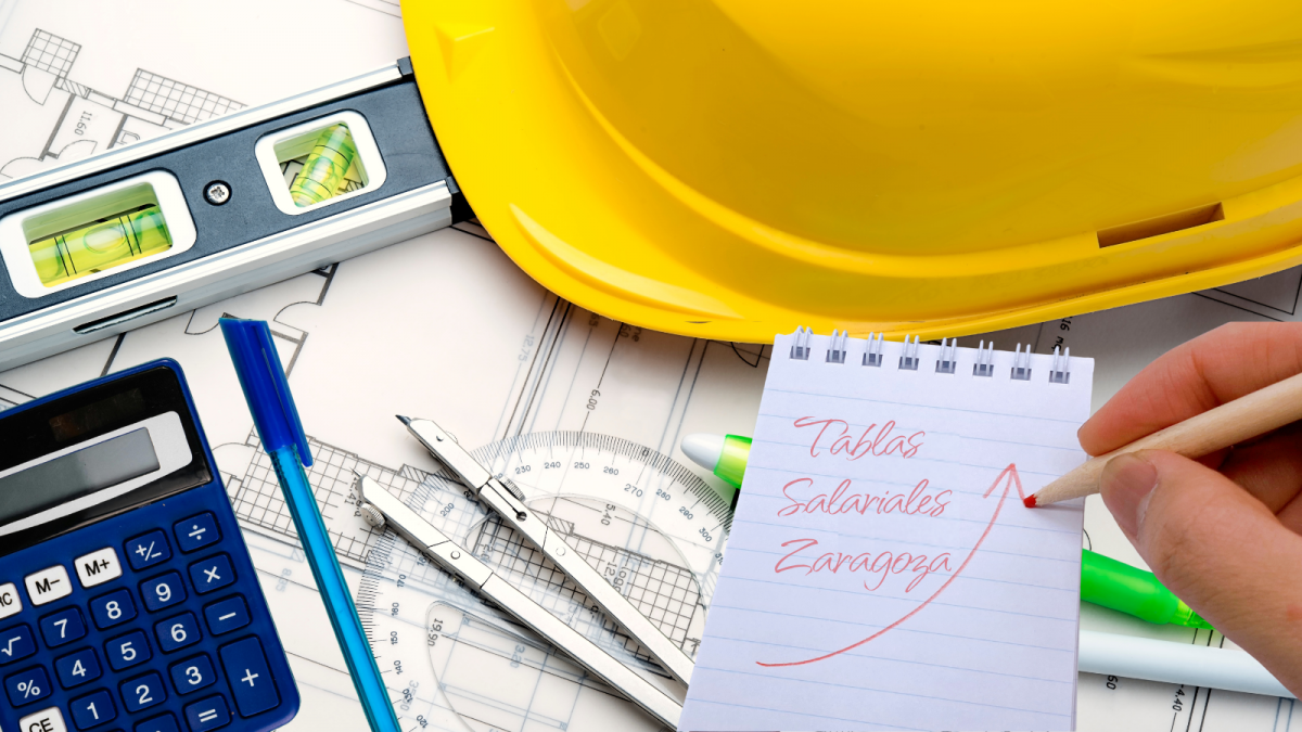 CCOO del Hábitat de Aragón firma las tablas salariales de la Construcción y Obras Públicas de Zaragoza para 2025-2026