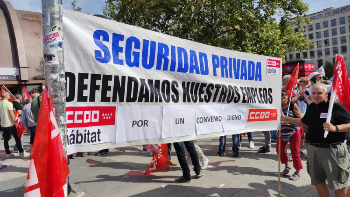 Manifestacin Seguridad Privada Madrid