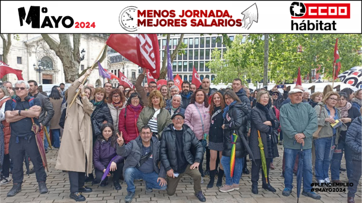 1 de Mayo CCOO del Hbitat Euskadi