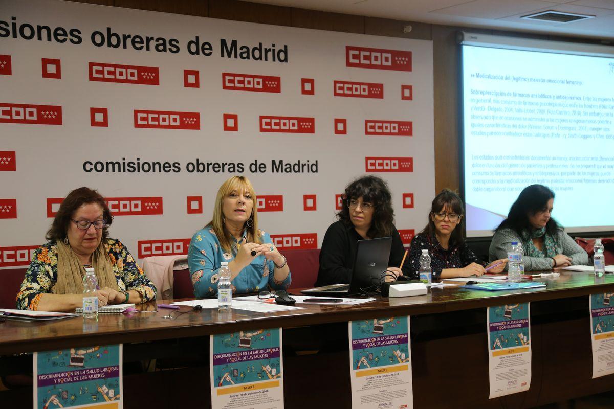 Taller: Discriminación en la salud laboral y social de las mujeres