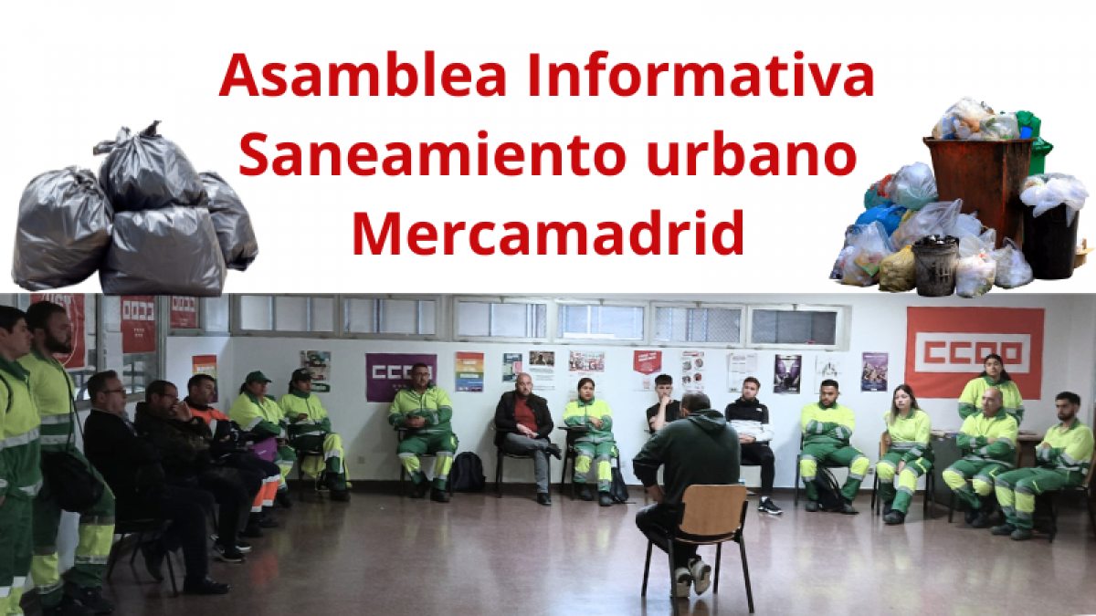 El Saneamiento Urbano de Mercamadrid inicia huelga indefinida por impago de atrasos salariales