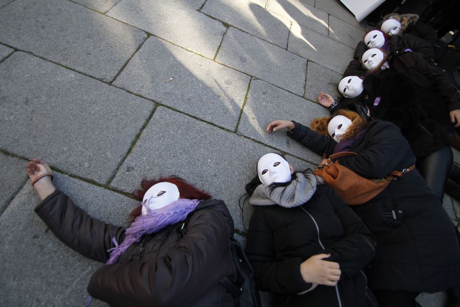 Concentración 25 Noviembre Día Internacional contra la violencia de Género, Madrid