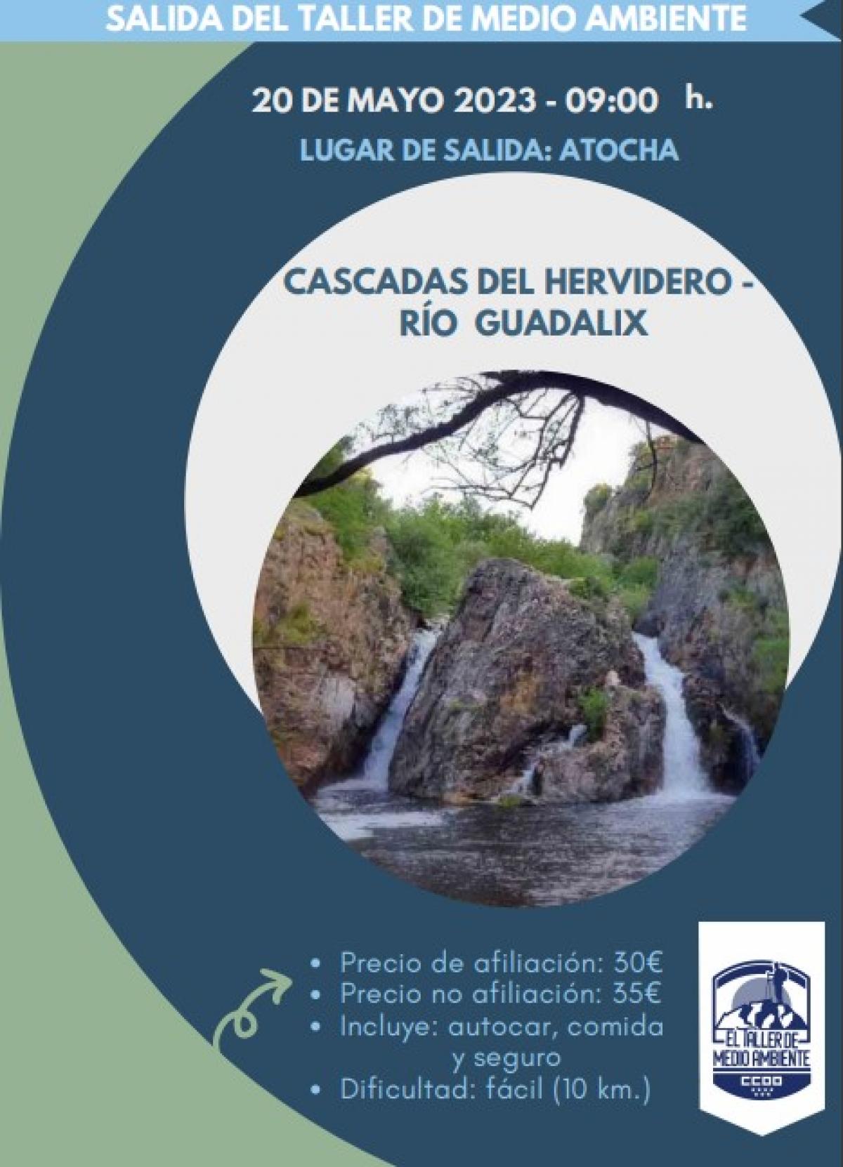 Excursión del taller de Medio Ambiente a las Cascadas del Hervidero