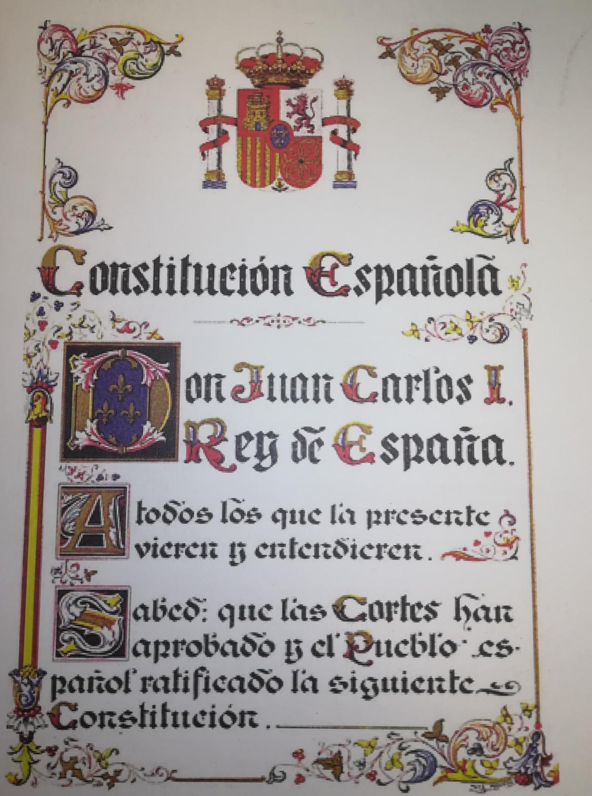 Constitución Española