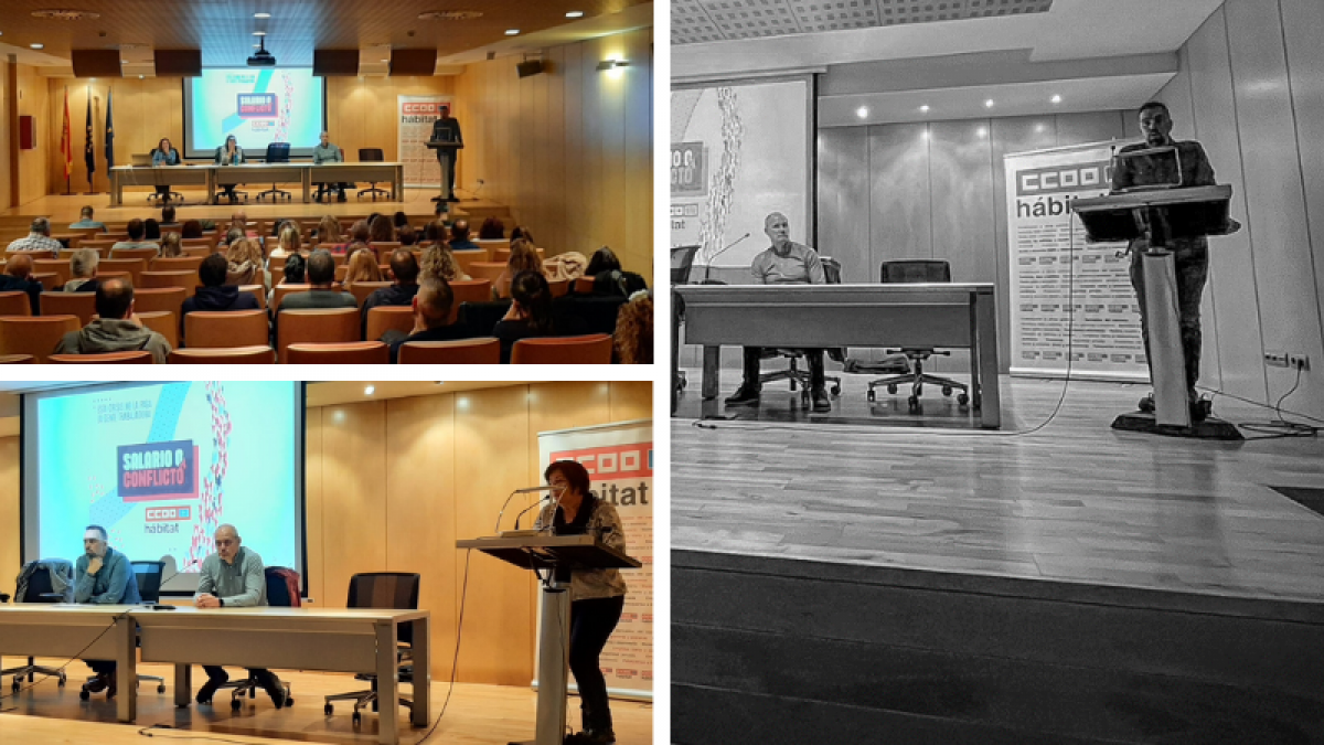 CCOO del Hábitat de Asturias celebra una asamblea regional de Delegados y Delegadas