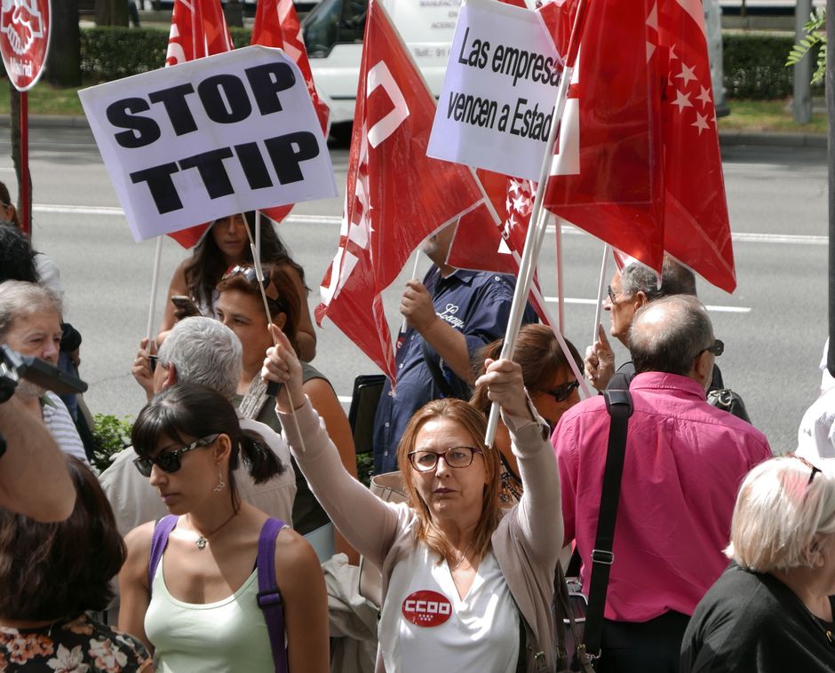 Otoño de lucha contra los tratados de libre comercio. #niCETAniTTIP