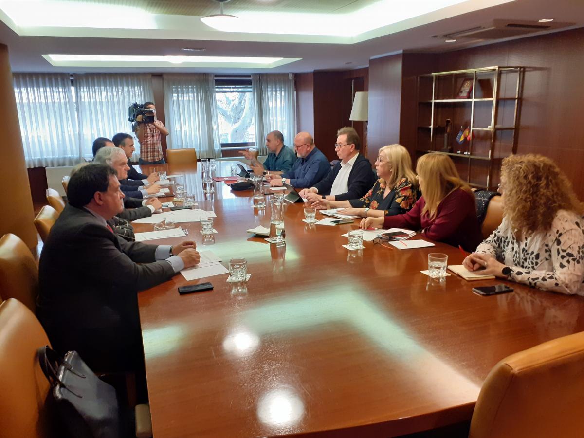 Reunión en la sede de CEIM