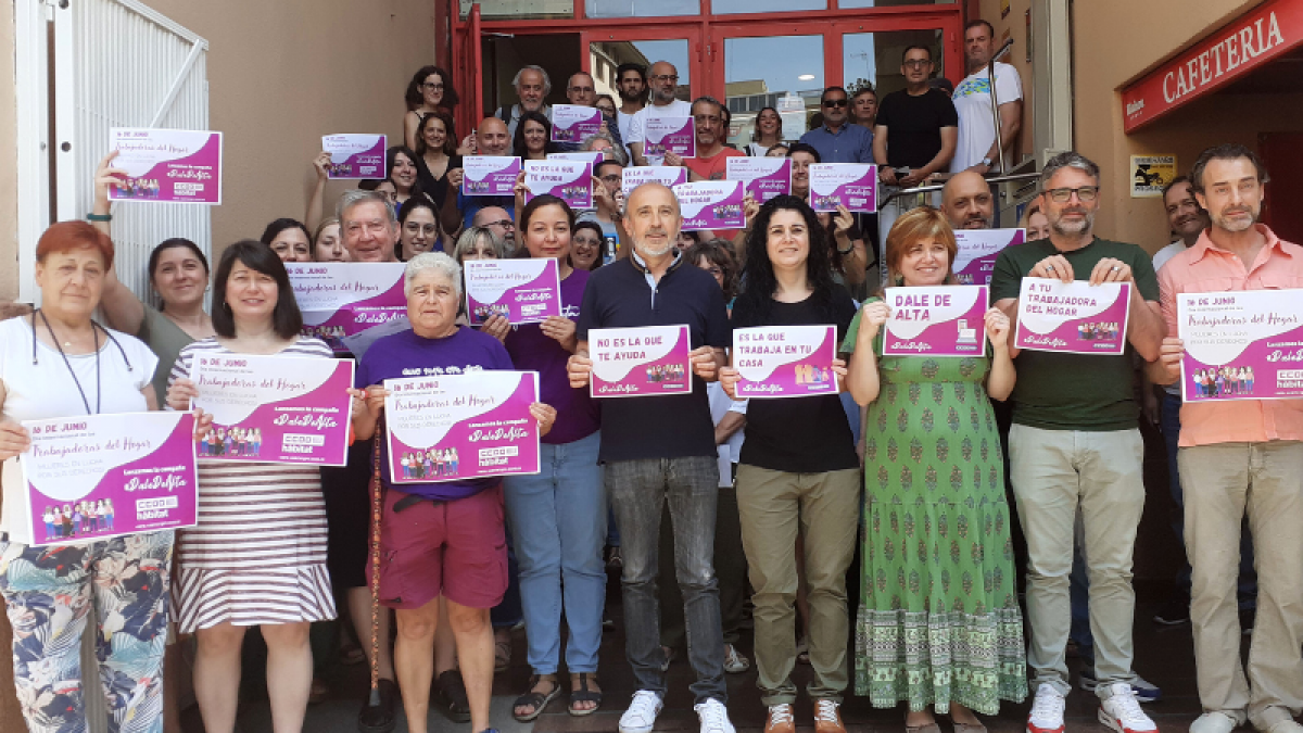 CCOO del Hábitat del País Valencià reclama medidas para combatir la economía sumergida de las trabajadoras del hogar
