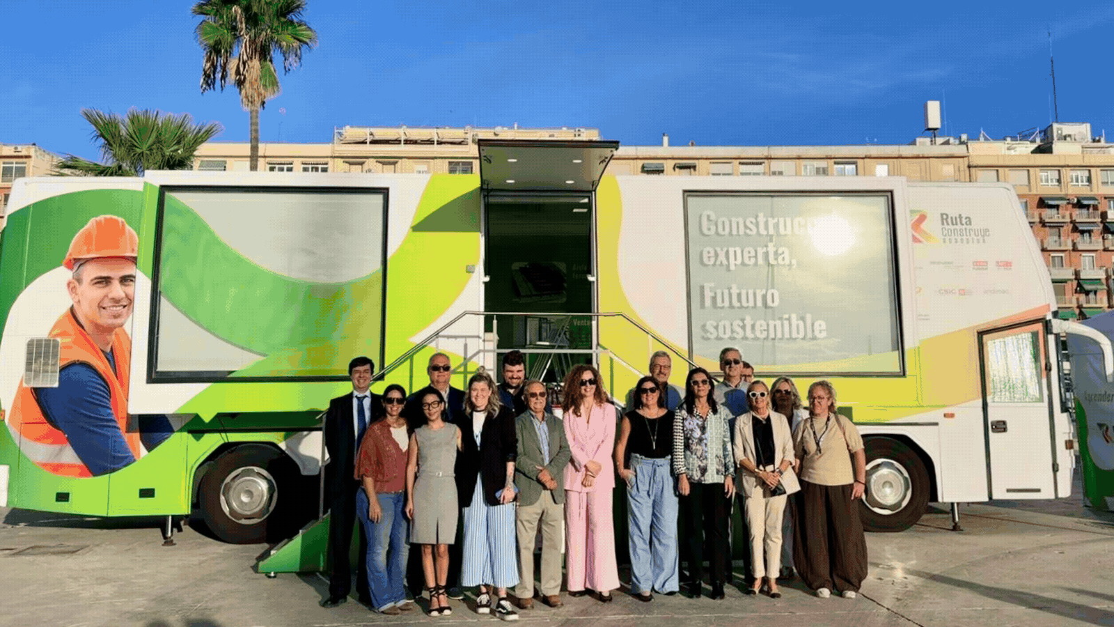 CCOO del Hábitat participa en la 6ª parada de la Ruta Construye 2030plus en Valencia