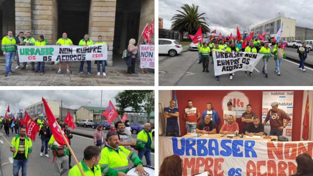 Desconvocada a folga indefinida de Limpeza Viaria en Santiago de Compostela