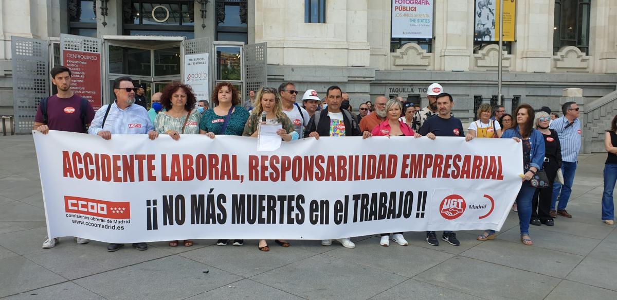 Concentración contra la siniestralidad laboral