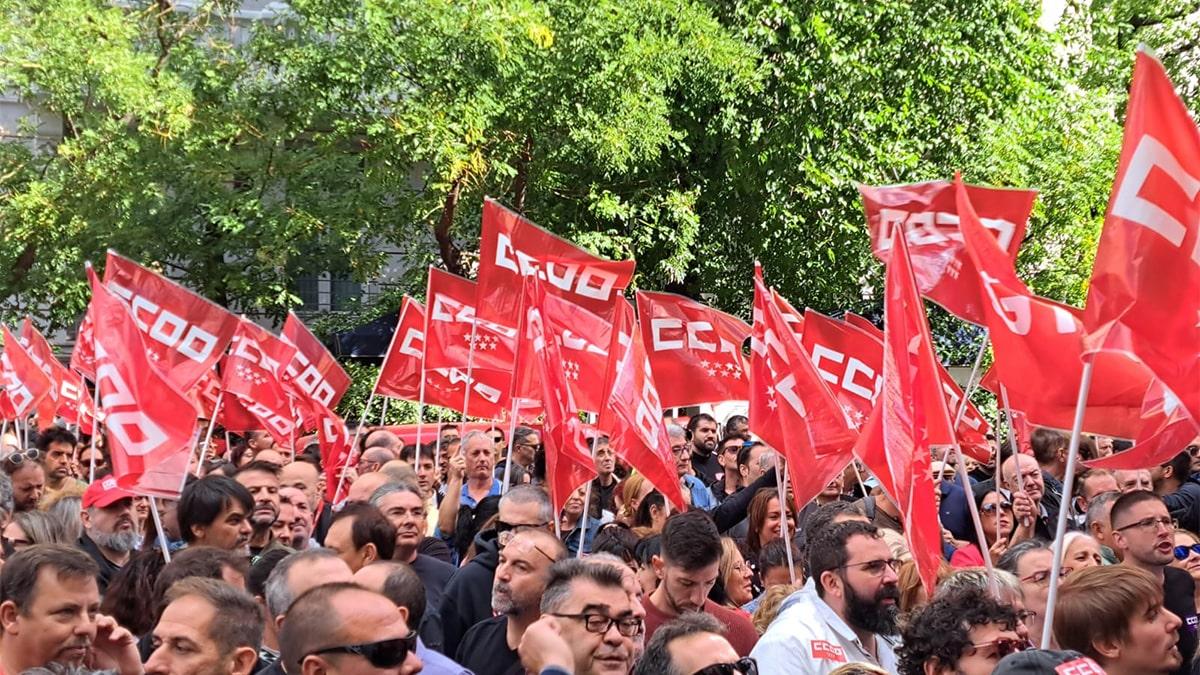 CCOO del Hbitat, en las movilizaciones por la reduccin de la jornada laboral