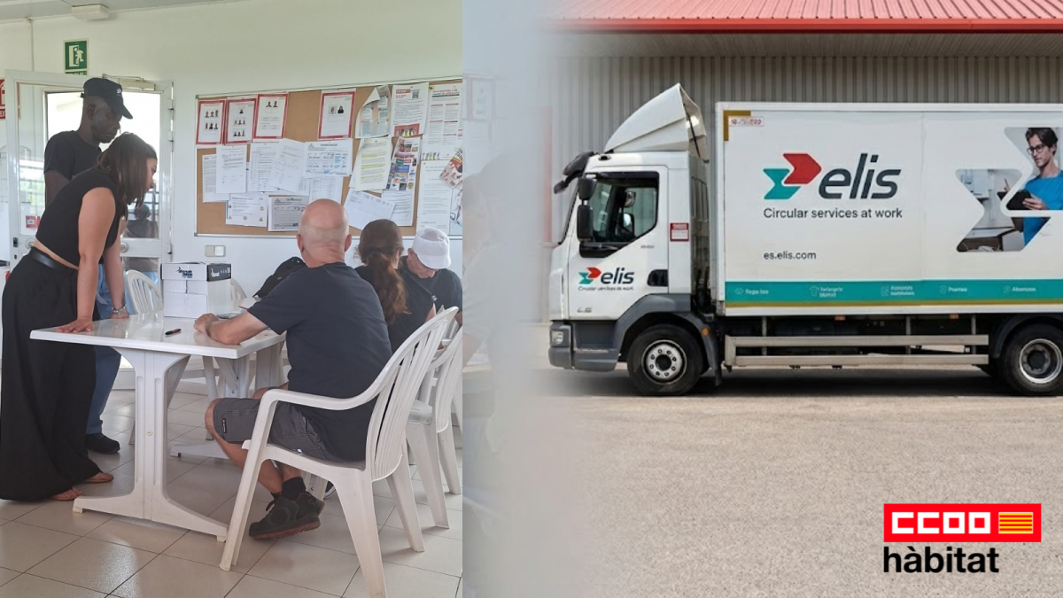 CCOO del Hábitat gana las elecciones sindicales en Lavanderías Elis Manomatic