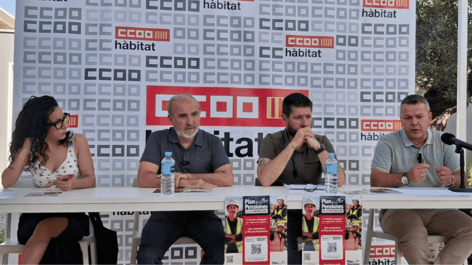CCOO del Hábitat alerta de que miles de personas trabajadoras de la construcción están siendo privadas de sus aportaciones al Plan de Pensiones y anuncia una campaña estatal de denuncia contra las empresas incumplidoras