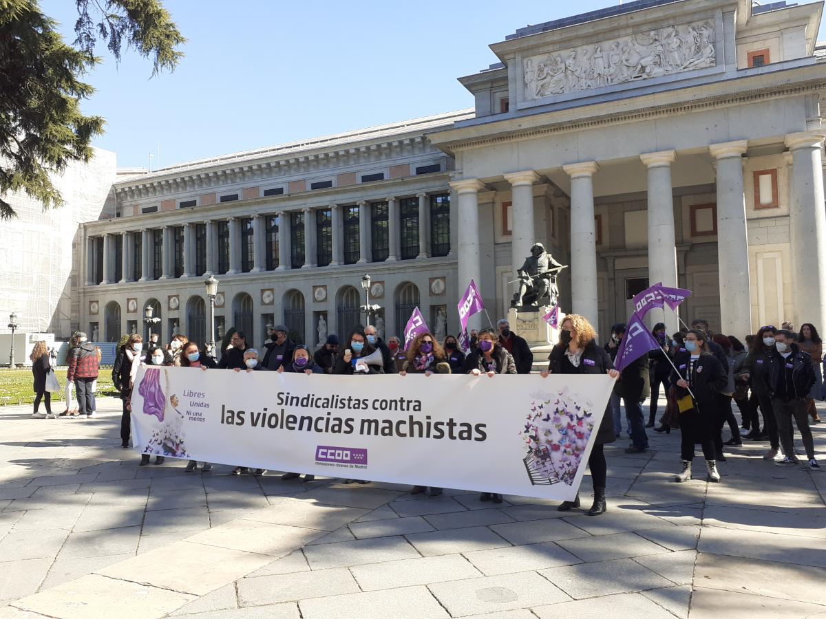 Concentración contra la violencia machista (21-2-2022)