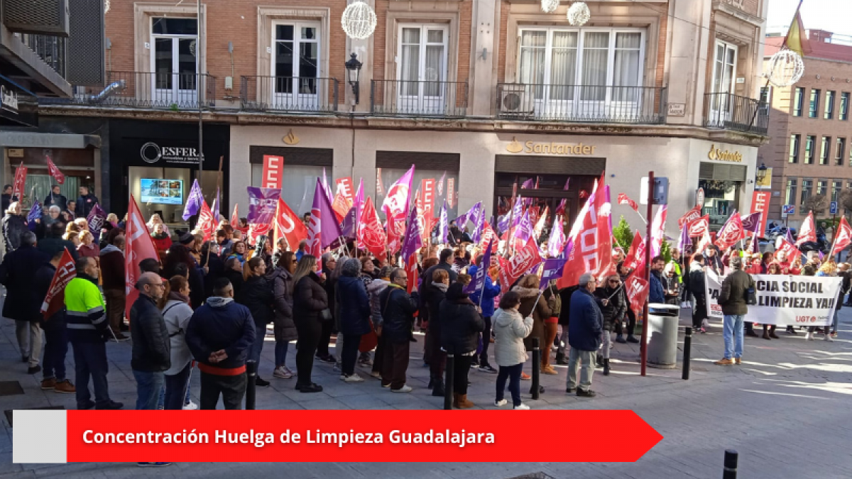 Concentraciones Limpieza Castilla La-Mancha 10/01/2023