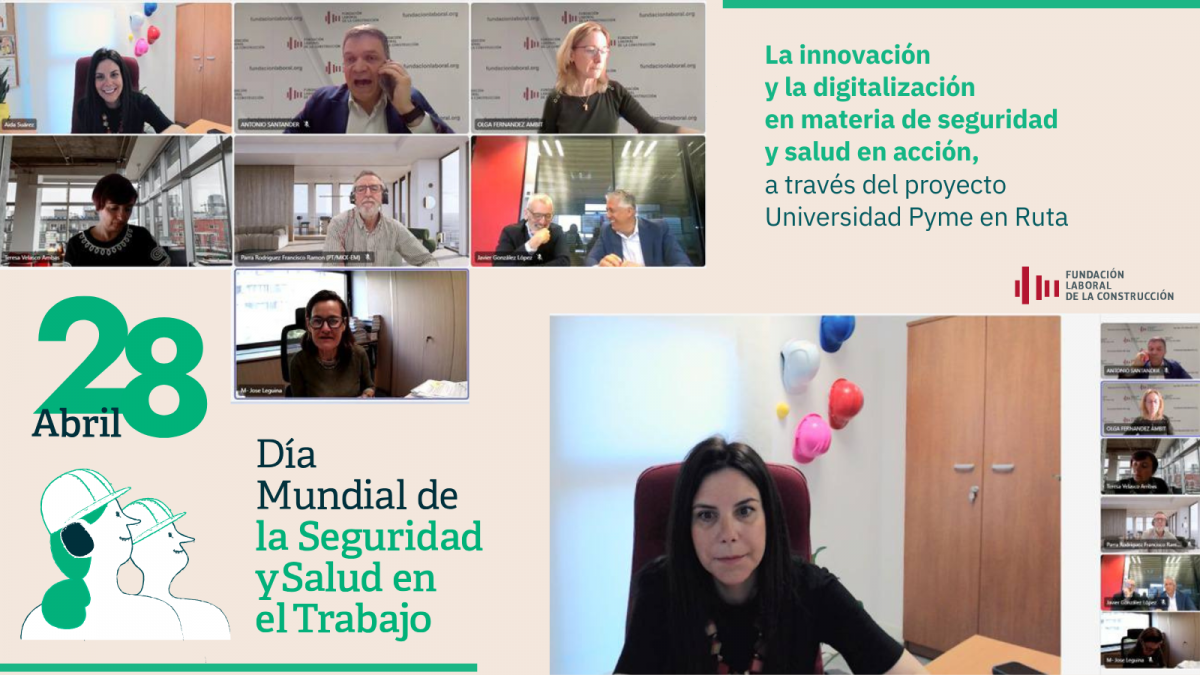 CCOO del Hábitat participa en la webinar sobre “La innovación y la digitalización en materia de seguridad y salud en acción”