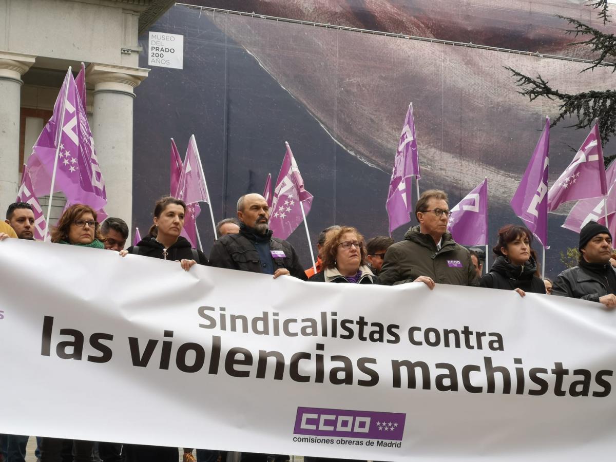 Concentración contra el asesinato de mujeres