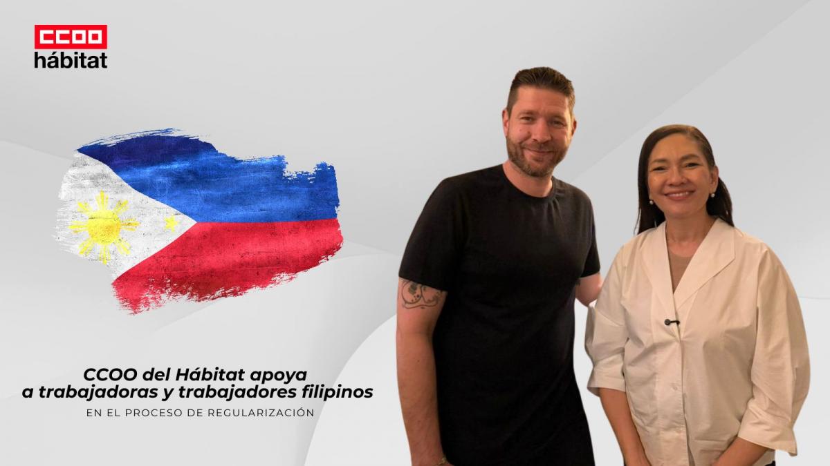 Encuentro en Barcelona para reforzar el apoyo a trabajadoras y trabajadores filipinos