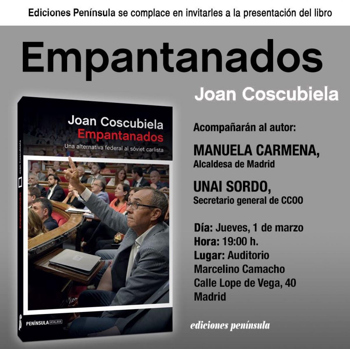 Presentación libro "Empantanados"