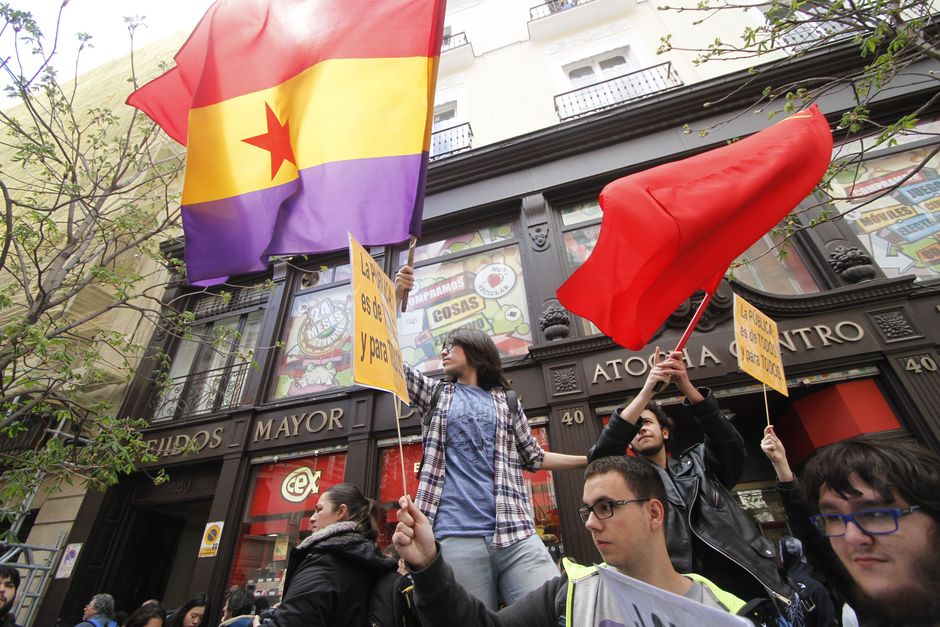 Manifestación de estudiantes por la derogación de la LOMCE, Madrid 14-4-2016