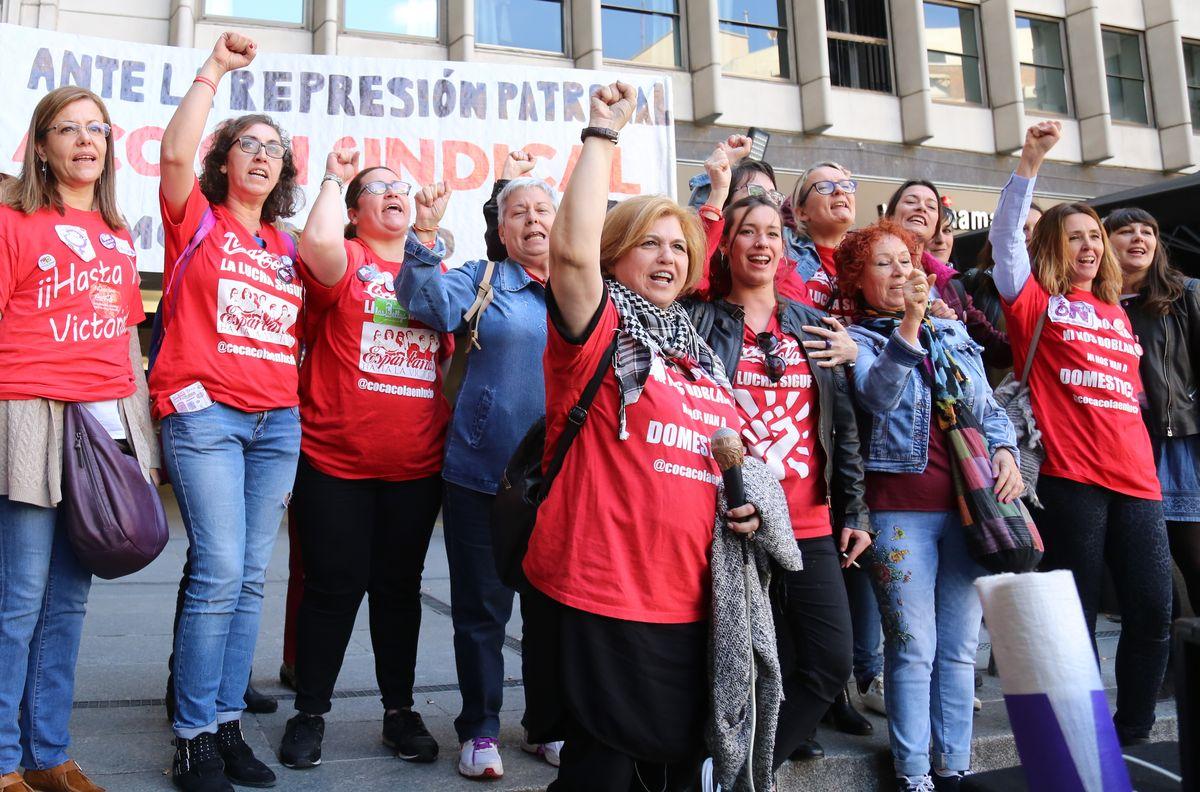 Coca-Cola admite que vulneró los derechos fundamentales de Mercedes, delegada de CCOO y trabajadora de Casbega