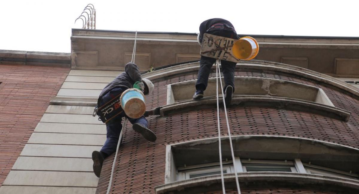 CCOO denuncia el goteo continuo de accidentes laborales por caída en altura