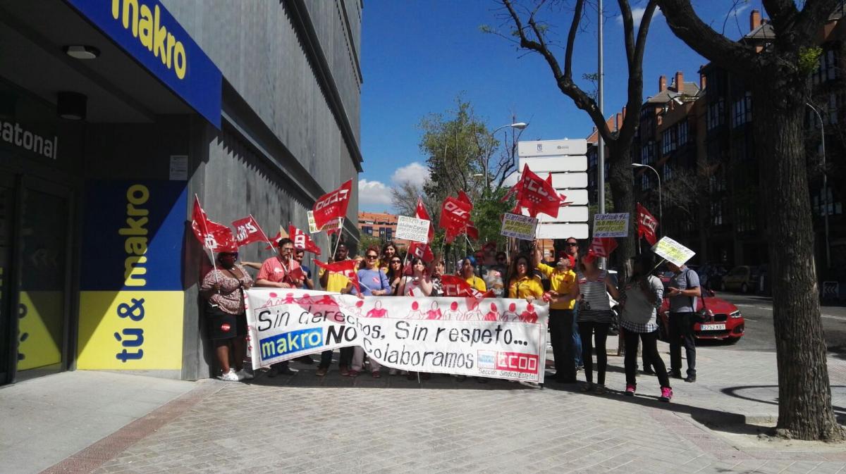 Concentración de la plantilla de Makro