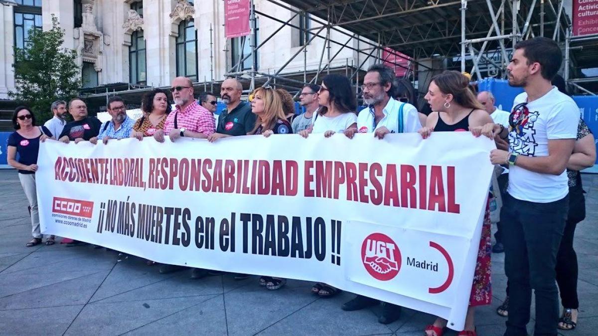 Concentración en Cibeles