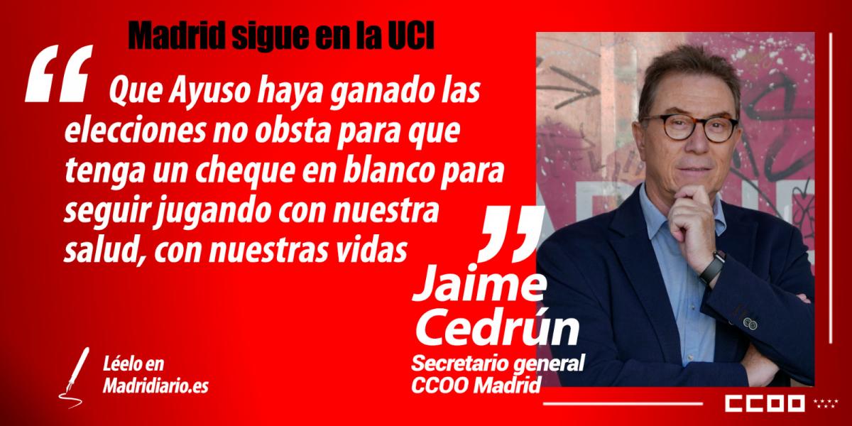 Artículo de Jaime Cedrún del 13 de mayo de 2021