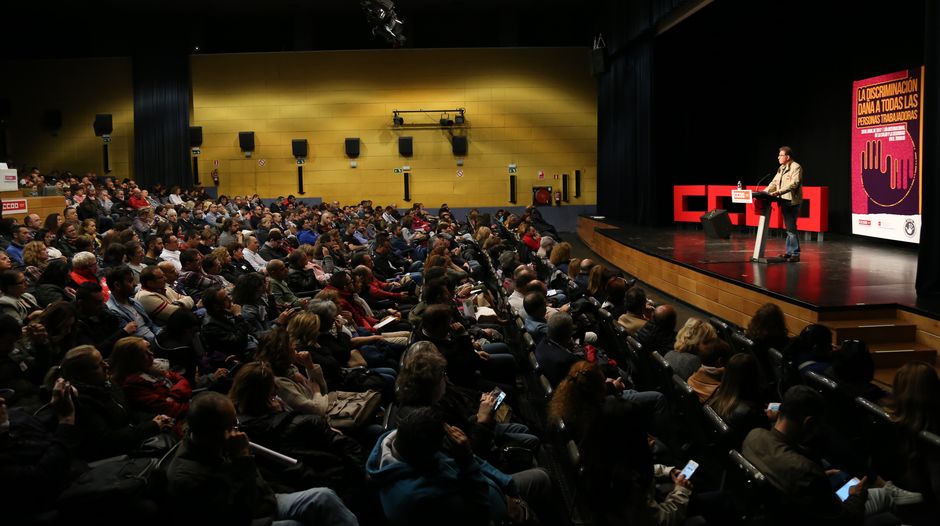 Asamblea de CCOO de Madrid para del 1º de Mayo