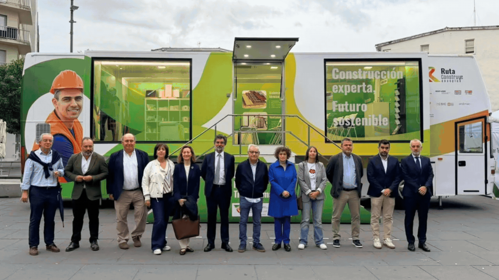 CCOO del Hábitat en la inauguración de la Ruta Construye 2030plus en Santiago de Compostela