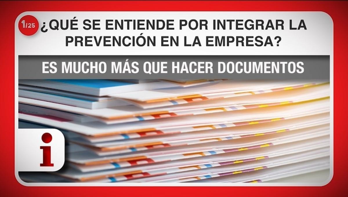 Campaña de prevención en riesgos laborales