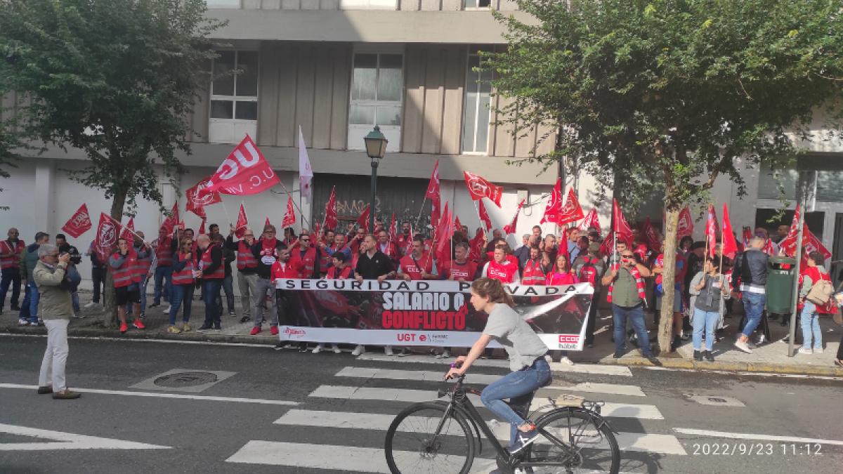 Manifestacin Seguridad Privada Galicia