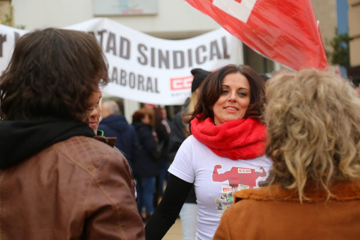 Concentración en Alcampo de Alcobendas