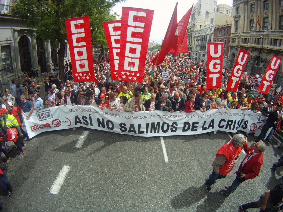 1º de Mayo en Madrid 2015