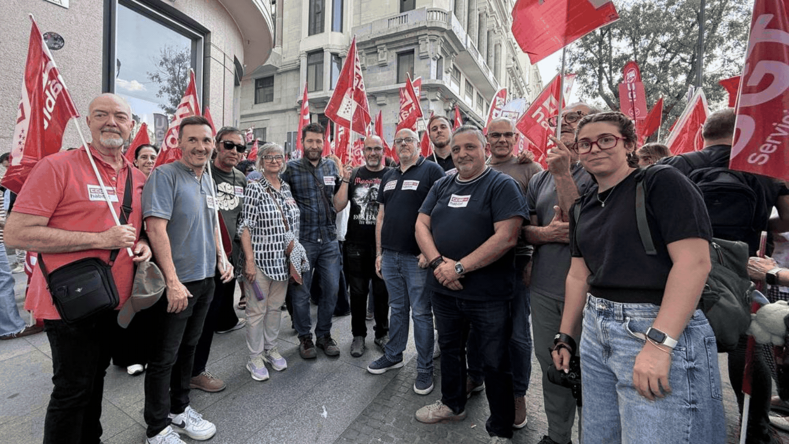 CCOO del Hábitat se moviliza por un convenio digno en el sector de la Dependencia
