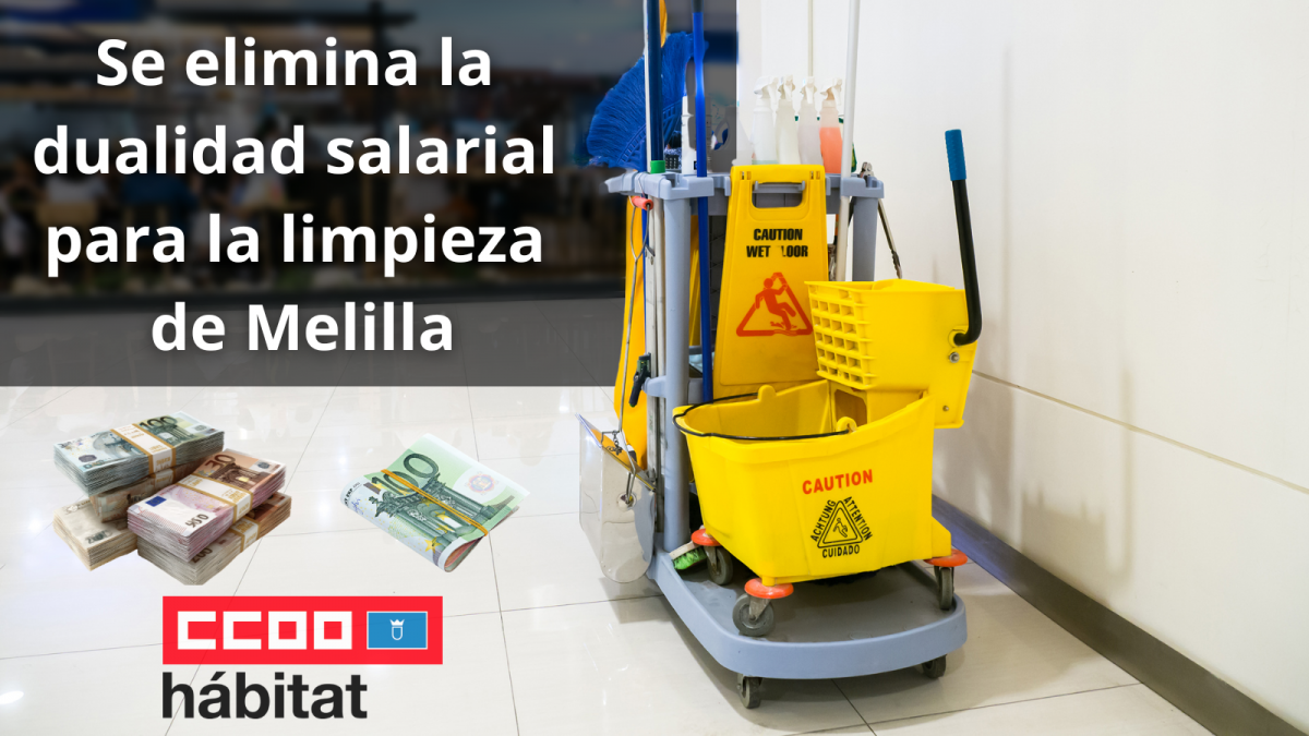 Melilla mejora el Convenio de Limpieza con una subida salarial significativa para 2026