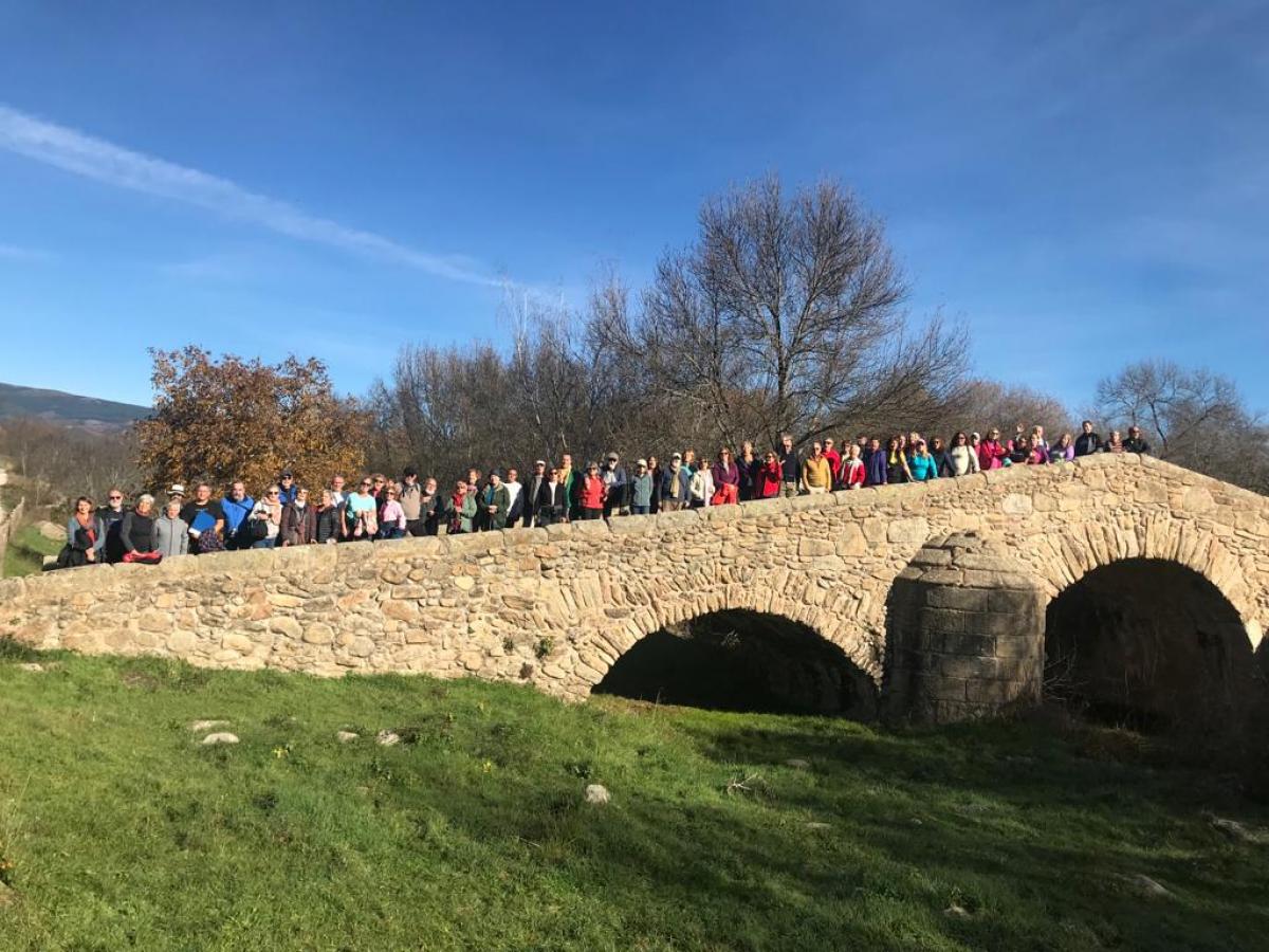 El Taller de Medio ambiente de CCOO visita el sabinar de Lozoya