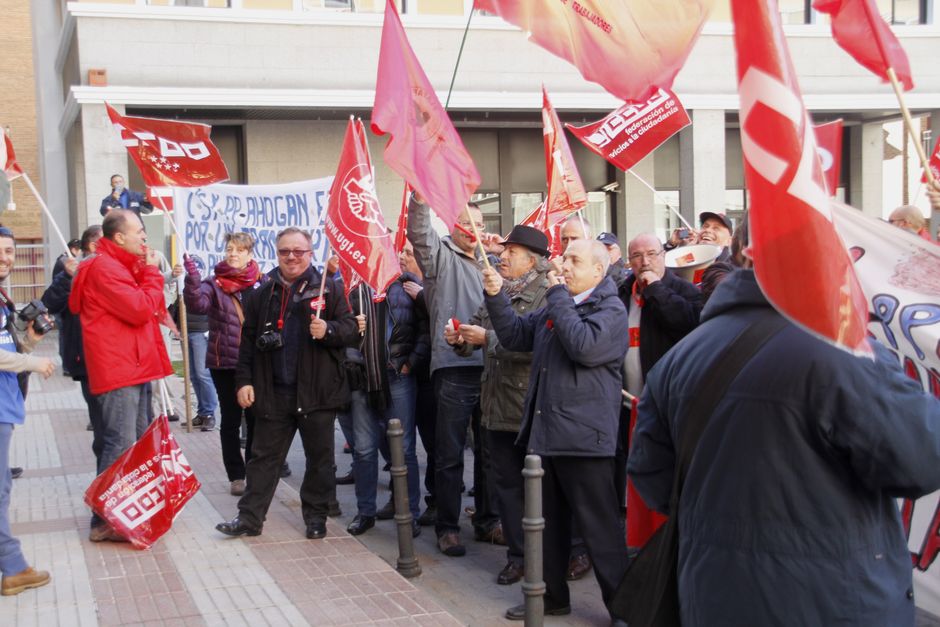 Manifestación de la plantilla de la EMT por un transporte público y de calidad 26/11/2015