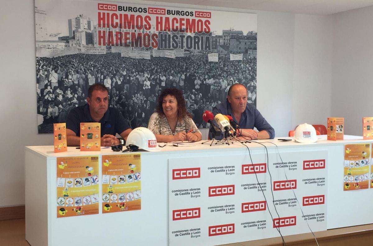 Presentación en Castilla y León de la campaña contra los golpes de calor