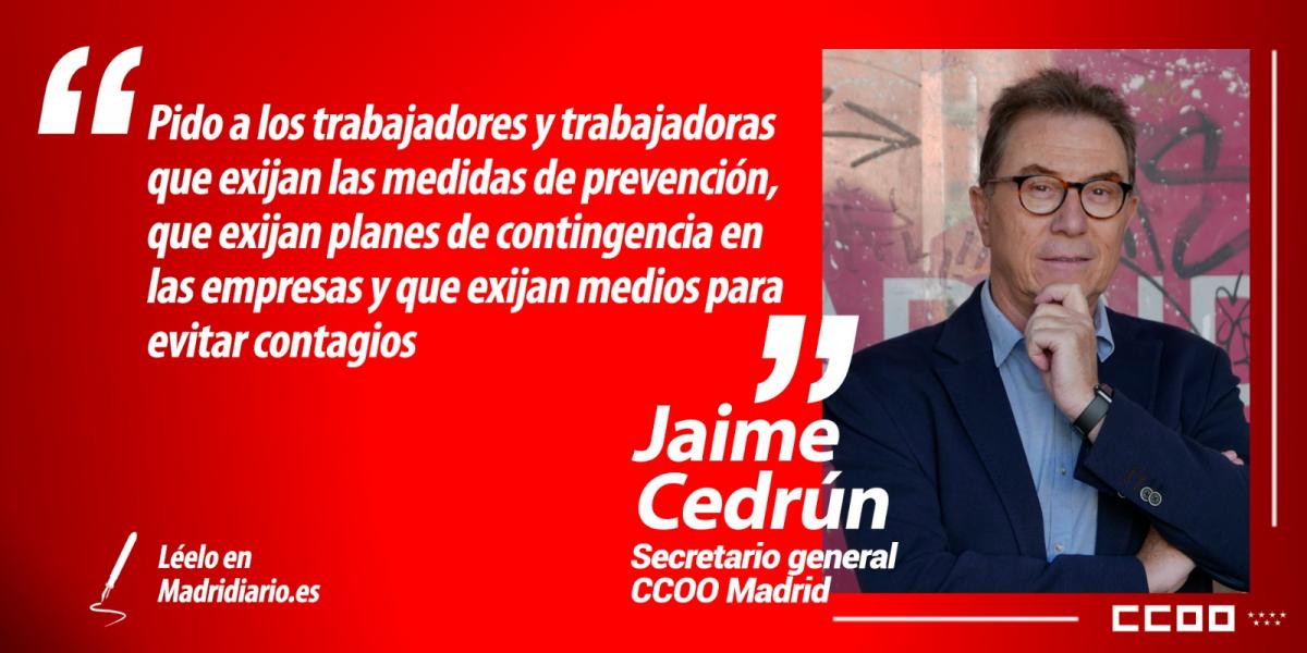 Artículo de Jaime Cedrún 28 de mayo de 2020