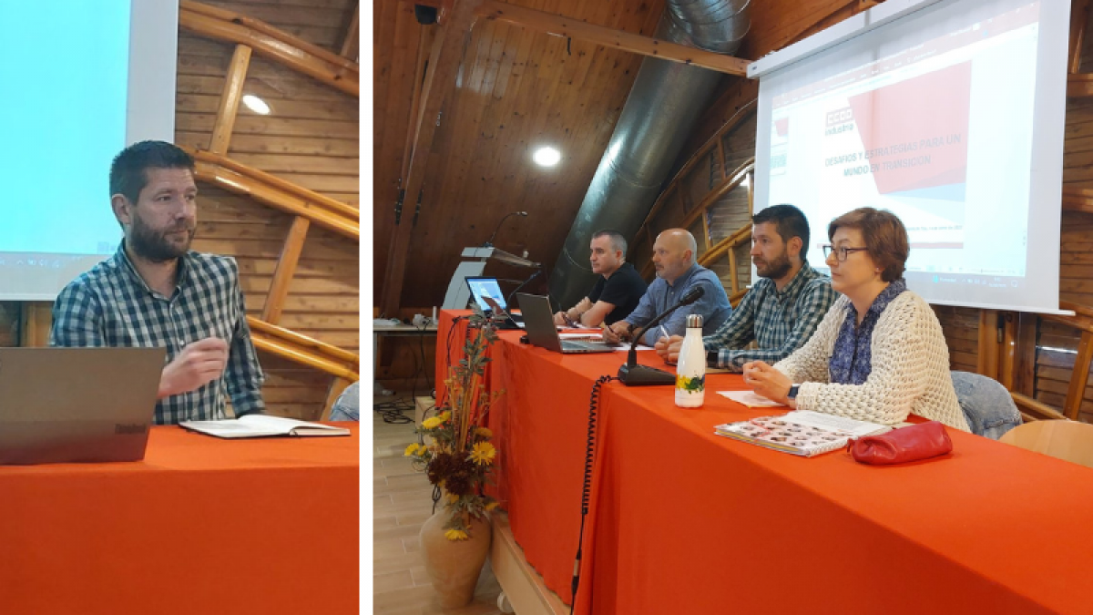 Daniel Barragn participa como ponente en la Escuela Sindical Marcelino Camacho de Aragn