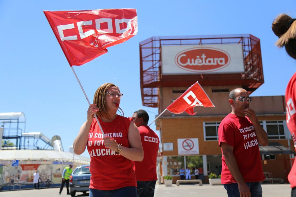 La plantilla de Cuétara en lucha por su convenio