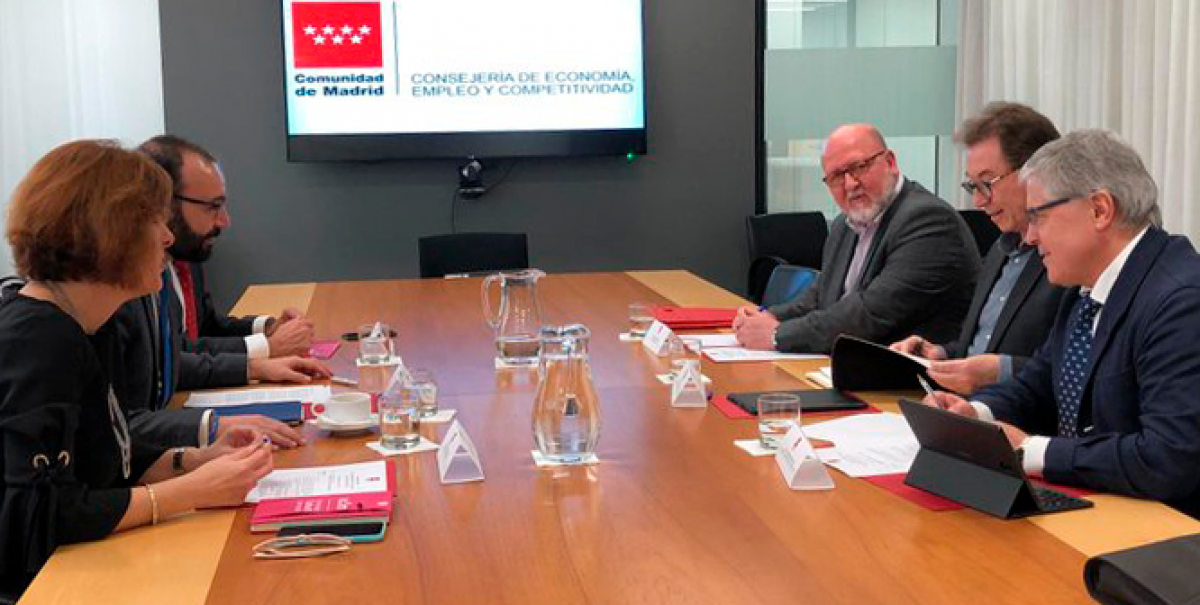 Reunión de la Mesa de Pactos Sociales de Madrid