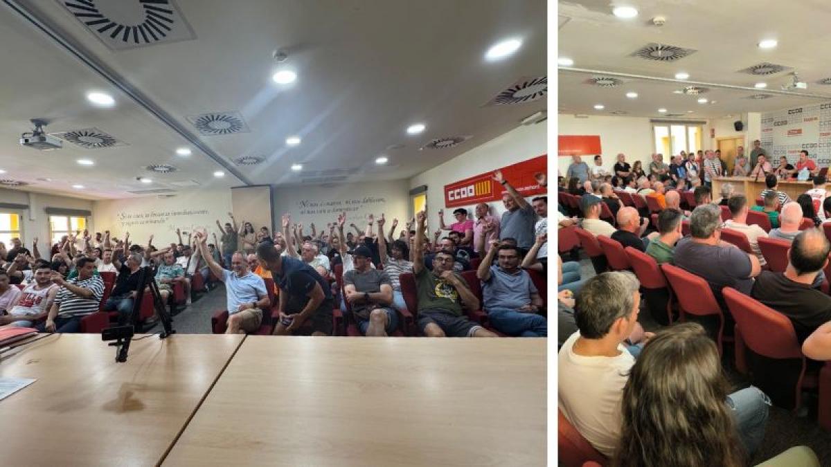 L'assemblea de CCOO de l'Hbitat del Pas Valenci ratifica el preacord del conveni collectiu del taulell per a 2025