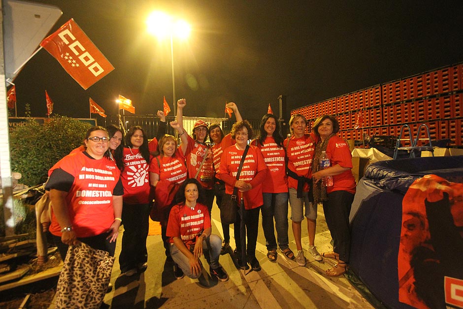 Reapertura de la fábrica de Coca Cola en Fuenlabrada