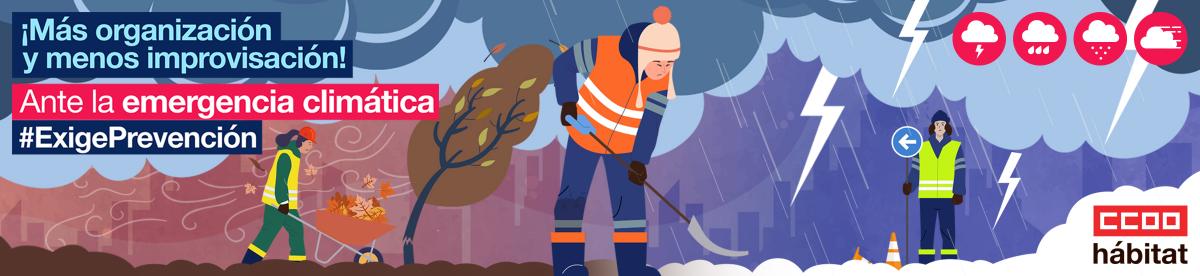 ¡Más organización y menos improvisación! Ante la emergencia climática #ExigePrevención