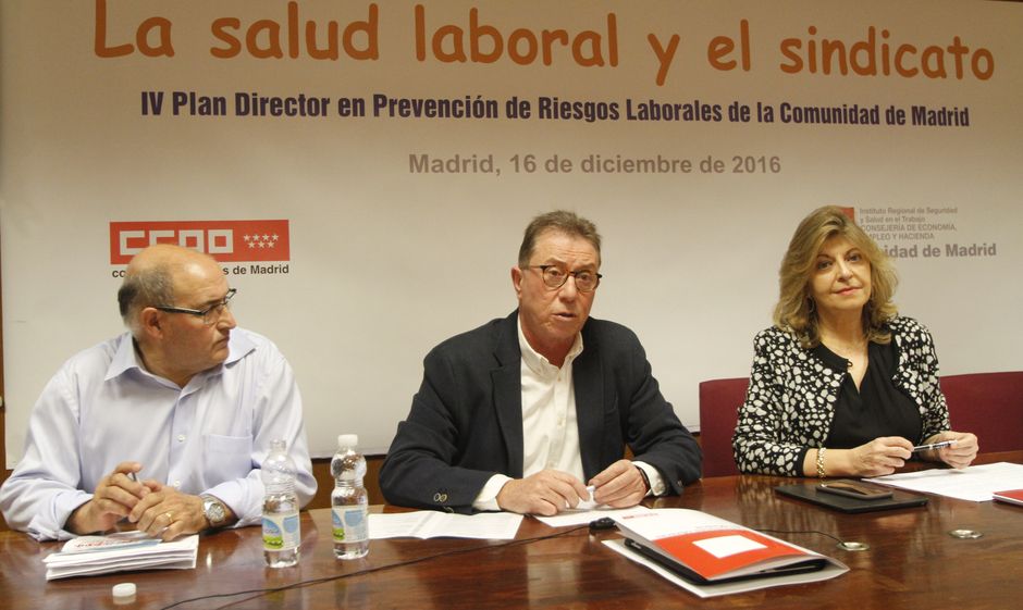 CCOO de Madrid ha celebrado la jornada “La salud laboral y el sindicato”