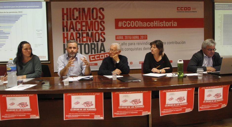 Jornada sobre el futuro de las pensiones